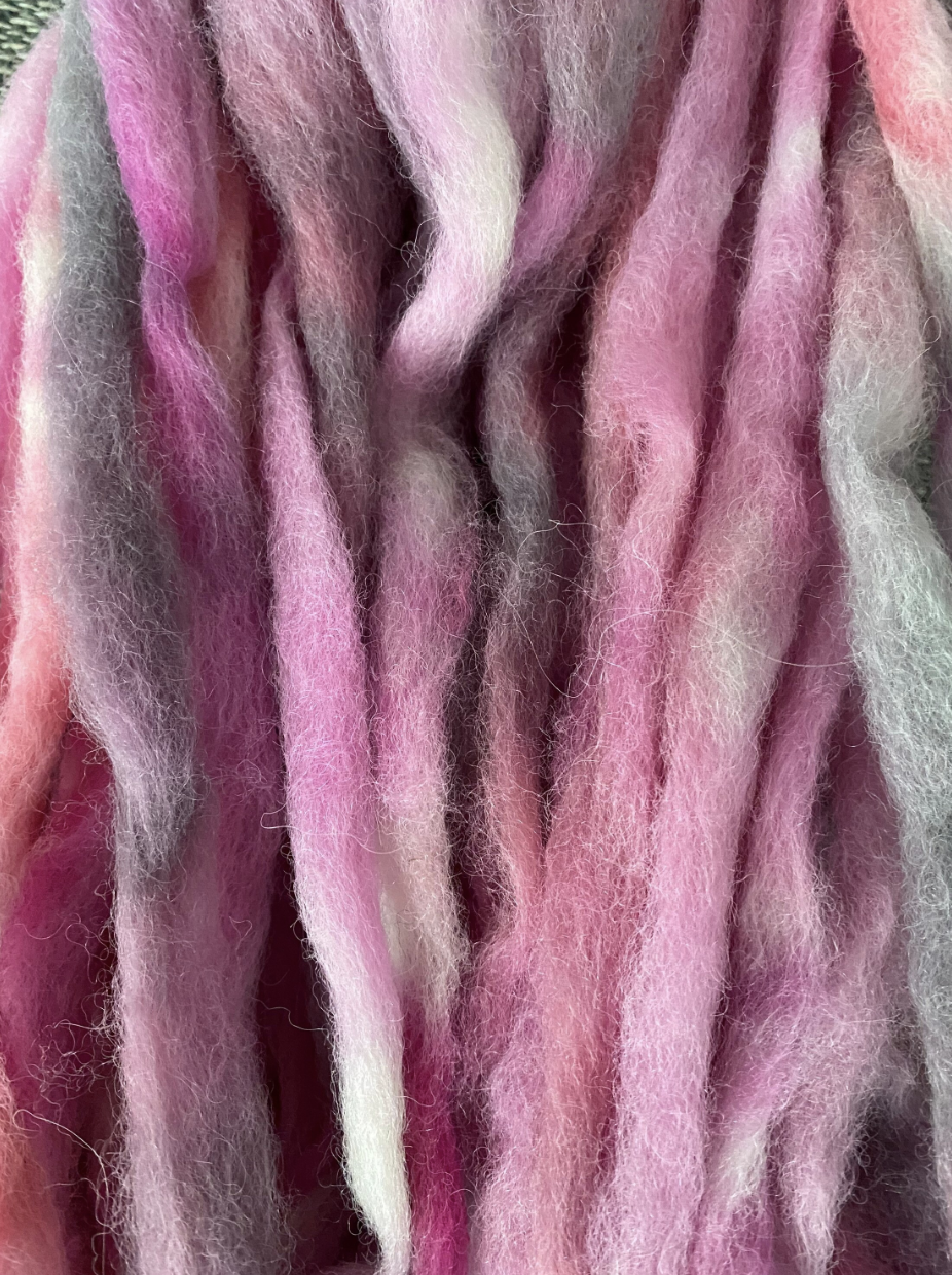 Roving - Love/Hate Alpaca Pencil Roving