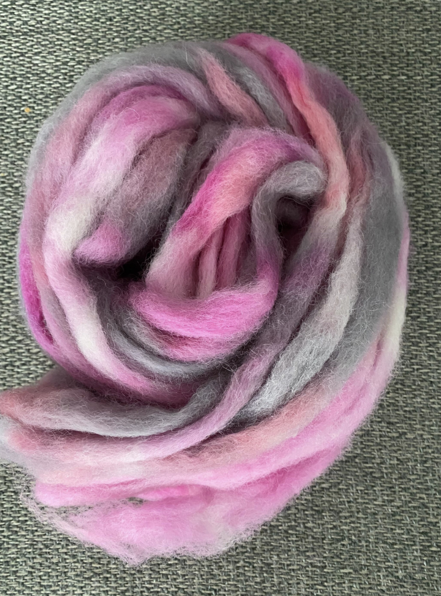 Roving - Love/Hate Alpaca Pencil Roving