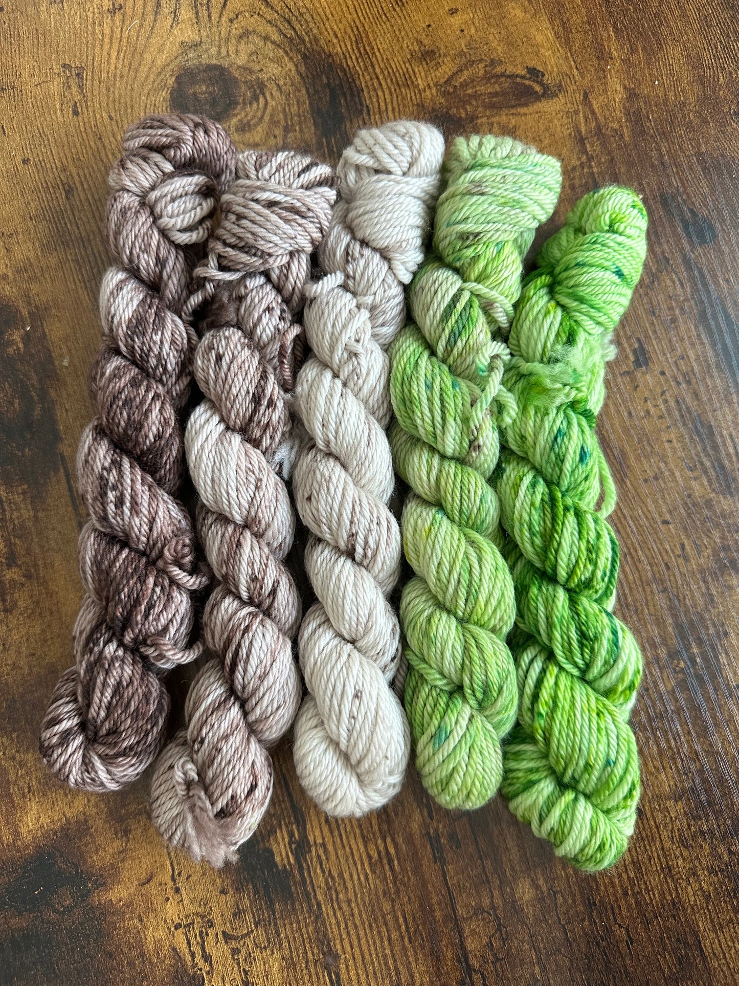 Hand Dyed - Leaves and Branches