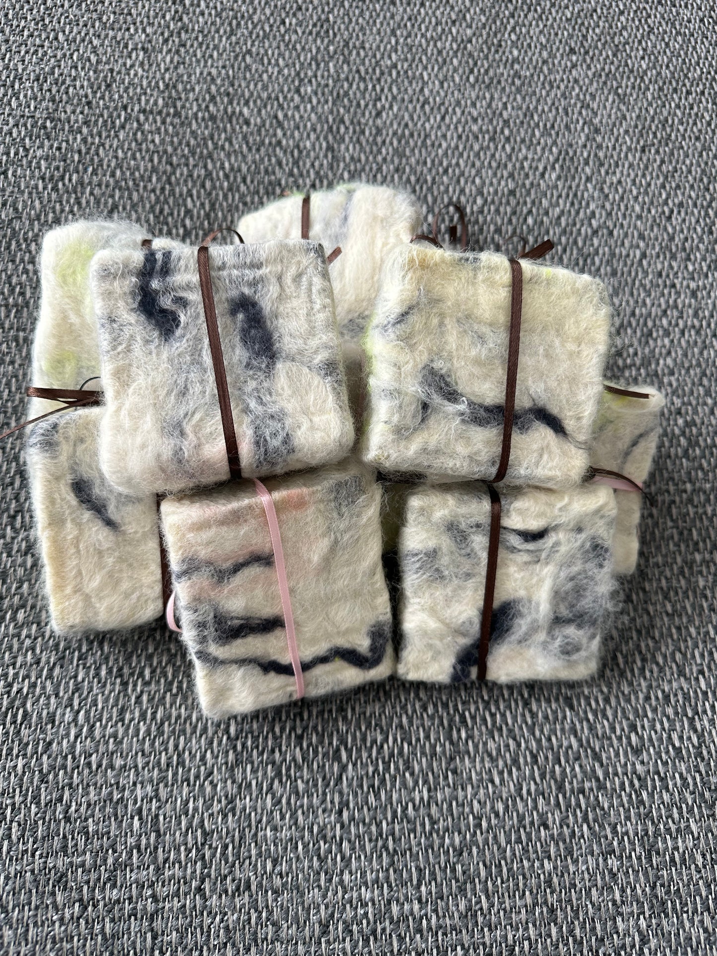 Wool Felted Hand Made Soap